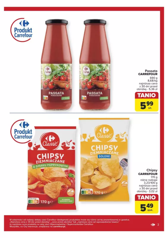 Carrefour Market - gazetka promocyjna Gazetka Łap okazje! od czwartku 21.11 do soboty 23.11 - strona 3