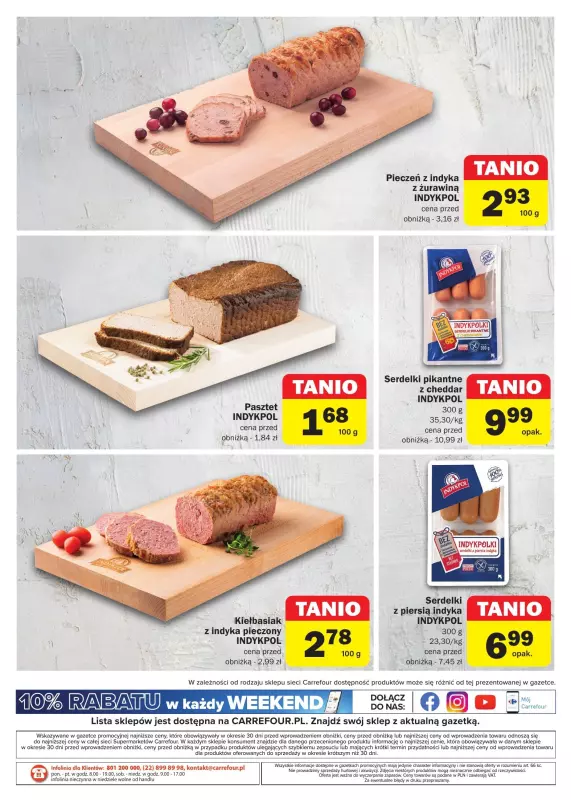 Carrefour Market - gazetka promocyjna Gazetka Smaczne wędliny od wtorku 19.11 do niedzieli 24.11 - strona 2