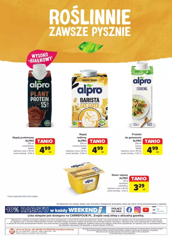 Carrefour Market - gazetka promocyjna Gazetka Roślinnie zawsze pysznie od wtorku 19.11 do poniedziałku 25.11 - strona 2