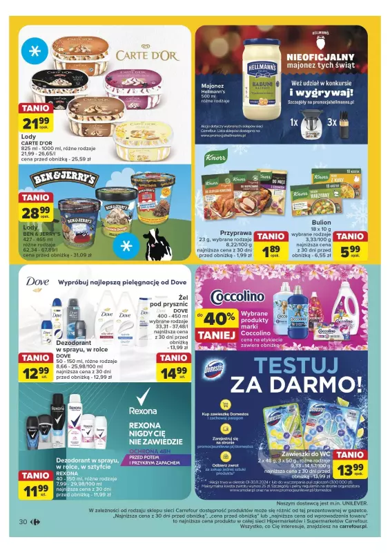 Carrefour Market - gazetka promocyjna Carrefour Market od poniedziałku 25.11 do soboty 30.11 - strona 30