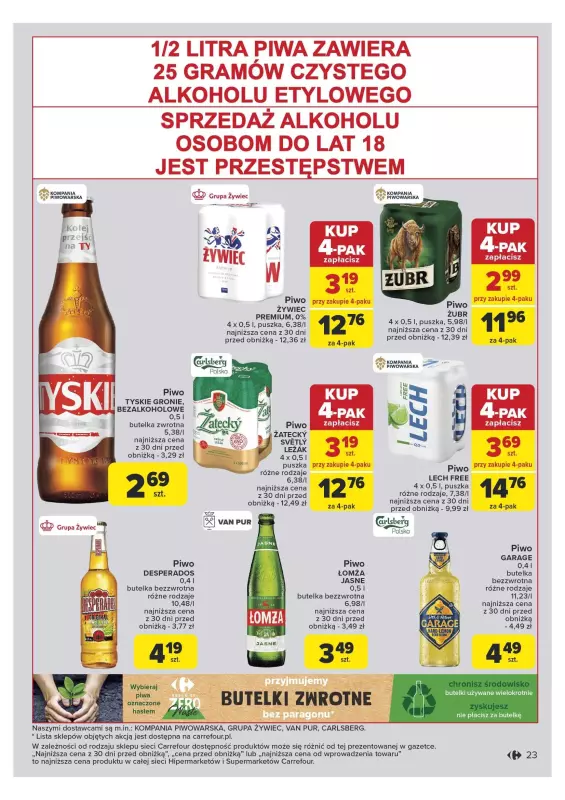 Carrefour Market - gazetka promocyjna Carrefour Market od poniedziałku 25.11 do soboty 30.11 - strona 23