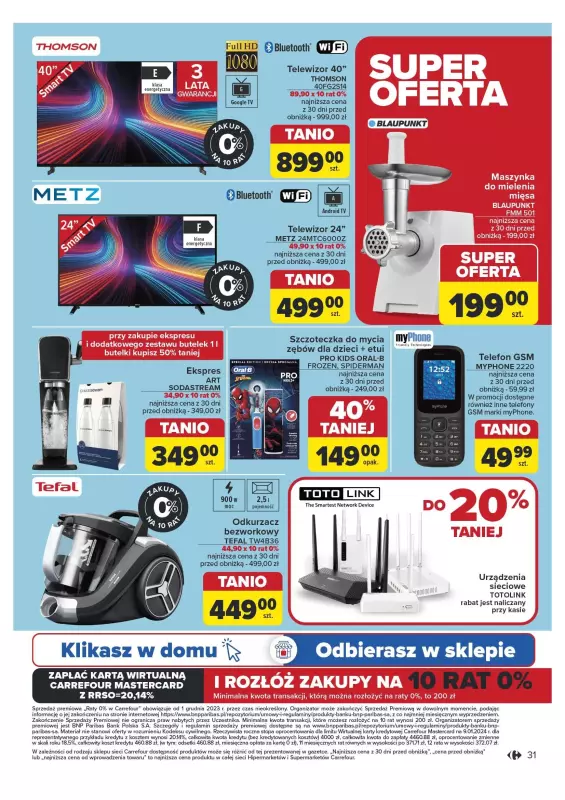 Carrefour Market - gazetka promocyjna Carrefour Market od poniedziałku 25.11 do soboty 30.11 - strona 31