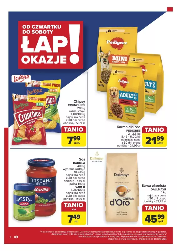 Carrefour Market - gazetka promocyjna Gazetka Łap okazje! od czwartku 28.11 do soboty 30.11 - strona 4