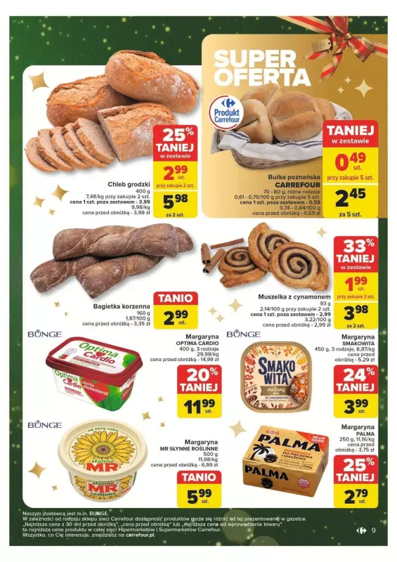 Carrefour Market - gazetka promocyjna Gazetka Carrefour Market od poniedziałku 09.12 do niedzieli 15.12 - strona 9