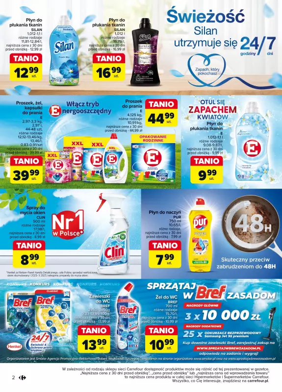 Carrefour Market - gazetka promocyjna Gazetka Czyste pranie od wtorku 10.12 do poniedziałku 23.12 - strona 2