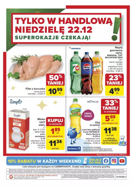 Carrefour Market - gazetka promocyjna Gazetka Łap okazje! od piątku 20.12 do wtorku 24.12 - strona 8