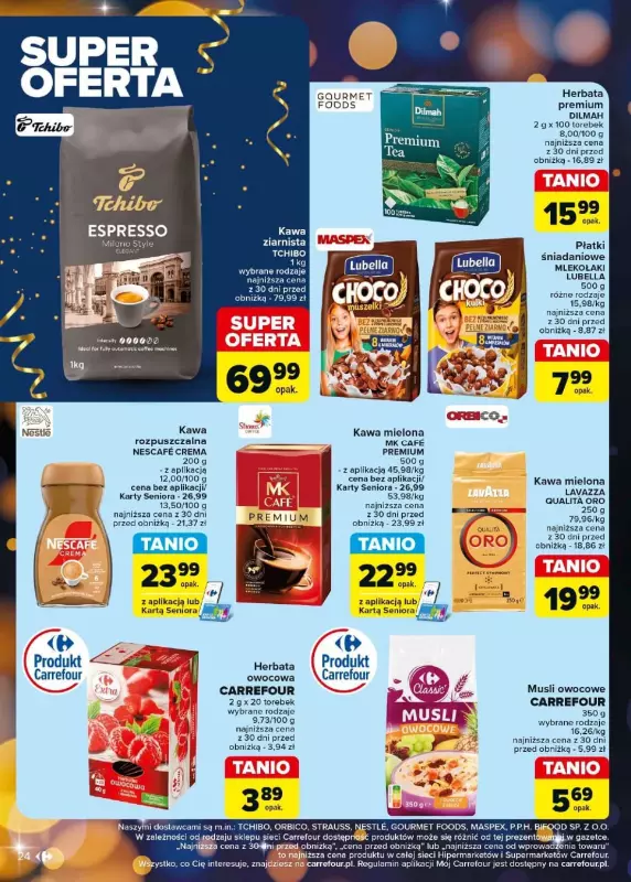 Carrefour Market - gazetka promocyjna Carrefour Market od piątku 27.12 do soboty 04.01 - strona 24