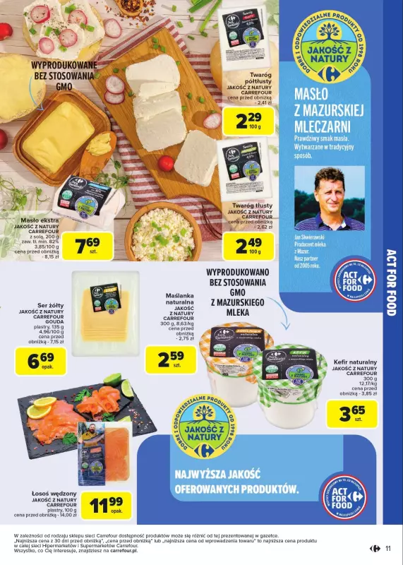 Carrefour Market - gazetka promocyjna Gazetka Act For Food od wtorku 07.01 do soboty 18.01 - strona 11