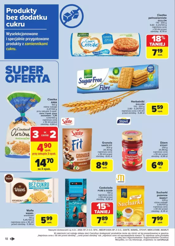 Carrefour Market - gazetka promocyjna Gazetka Act For Food od wtorku 07.01 do soboty 18.01 - strona 18