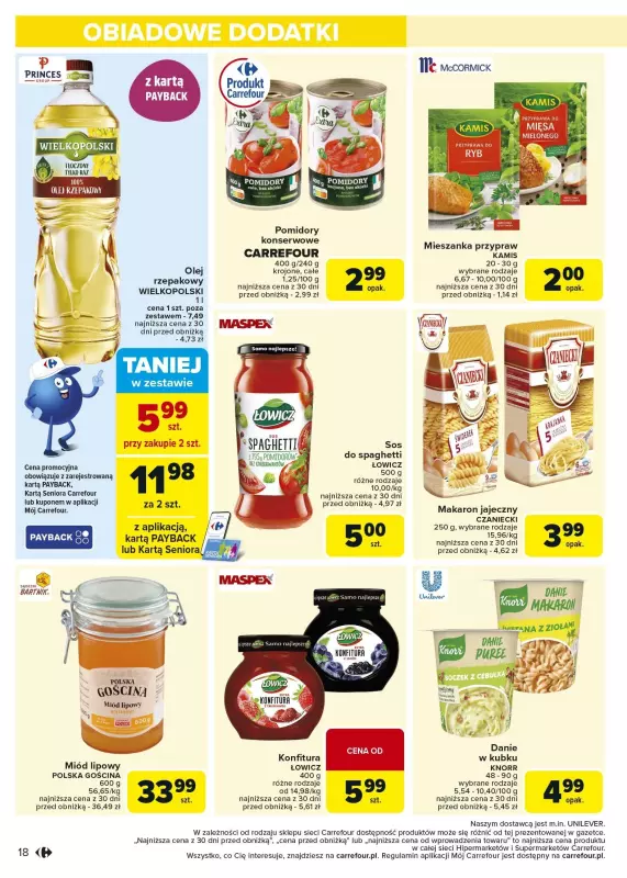 Carrefour Market - gazetka promocyjna Gazetka Carrefour Market od wtorku od wtorku 07.01 do soboty 11.01 - strona 18