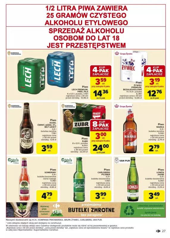 Carrefour Market - gazetka promocyjna Gazetka Carrefour Market od wtorku od wtorku 07.01 do soboty 11.01 - strona 27