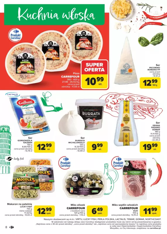 Carrefour Market - gazetka promocyjna Gazetka Carrefour Market od poniedziałku od poniedziałku 13.01 do soboty 18.01 - strona 8