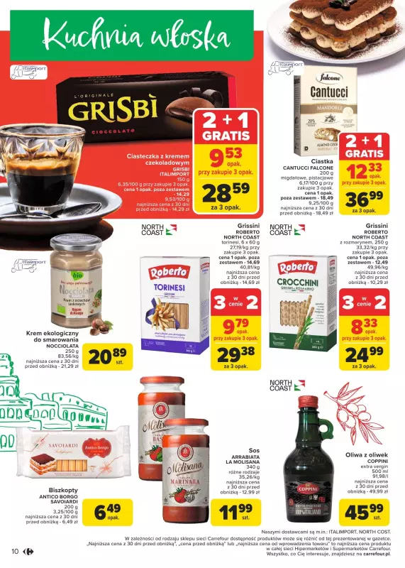 Carrefour Market - gazetka promocyjna Gazetka Carrefour Market od poniedziałku od poniedziałku 13.01 do soboty 18.01 - strona 10