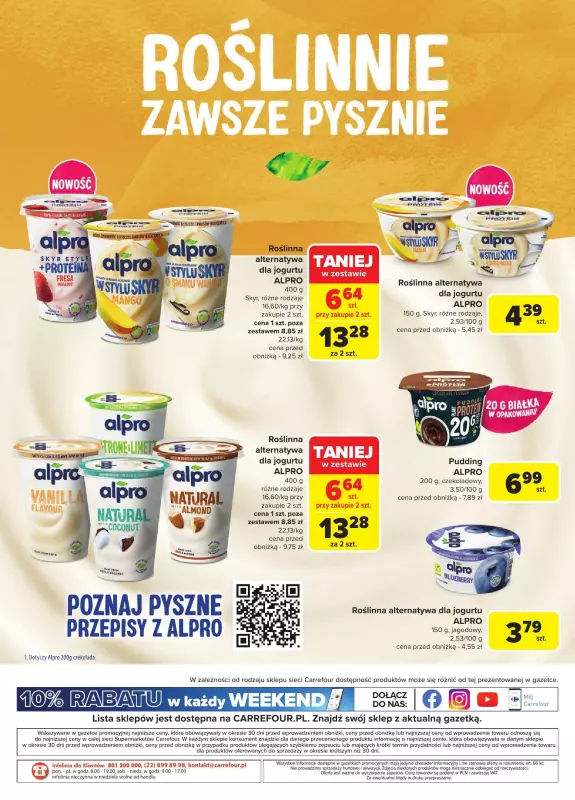 Carrefour Market - gazetka promocyjna Gazetka Wspieraj odporność od poniedziałku 13.01 do niedzieli 26.01 - strona 4