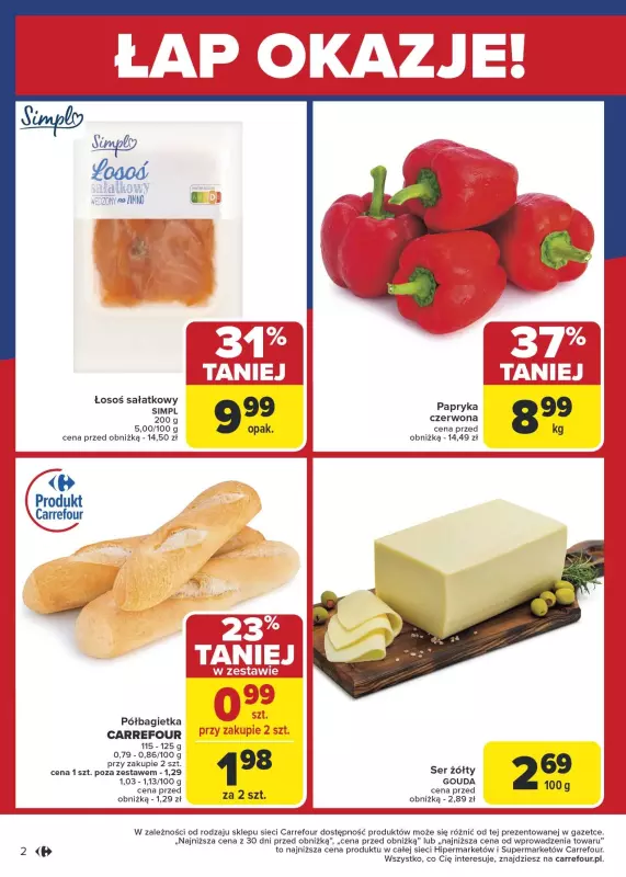 Carrefour Market - gazetka promocyjna Gazetka Łap okazje od czwartku! od czwartku 16.01 do soboty 18.01 - strona 2