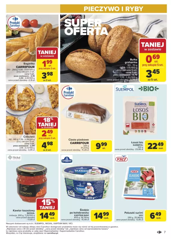 Carrefour Market - gazetka promocyjna Gazetka Carrefour Market od poniedziałku od poniedziałku 20.01 do niedzieli 26.01 - strona 7