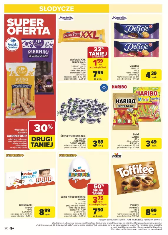 Carrefour Market - gazetka promocyjna Gazetka Carrefour Market od poniedziałku od poniedziałku 20.01 do niedzieli 26.01 - strona 20