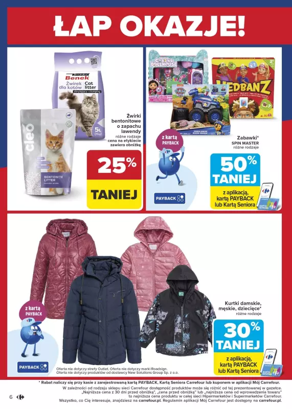 Carrefour Market - gazetka promocyjna Gazetka Łap okazje od czwartku! od czwartku 23.01 do niedzieli 26.01 - strona 6