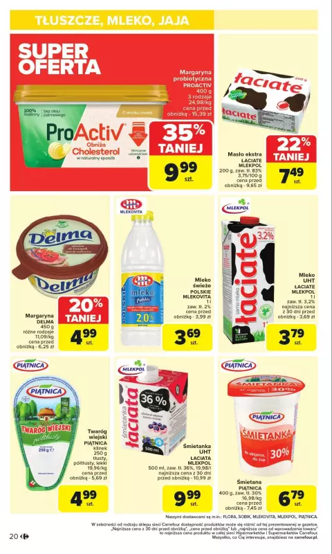 Carrefour Market - gazetka promocyjna Gazetka Carrefour Market od poniedziałku od poniedziałku 27.01 do soboty 01.02 - strona 20