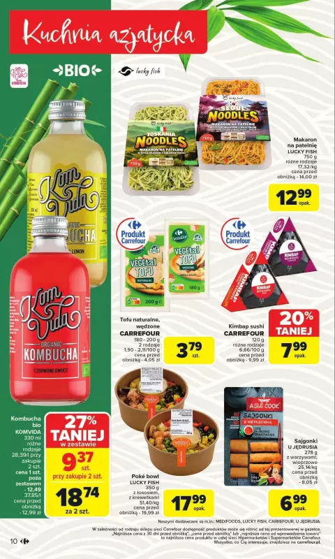 Carrefour Market - gazetka promocyjna Gazetka Carrefour Market od poniedziałku od poniedziałku 27.01 do soboty 01.02 - strona 10