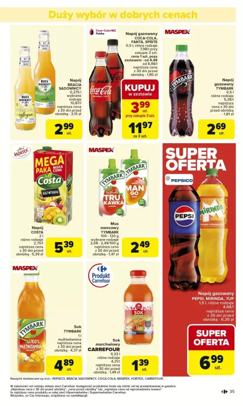 Carrefour Market - gazetka promocyjna Gazetka Carrefour Market od poniedziałku od poniedziałku 03.02 do soboty 08.02 - strona 35