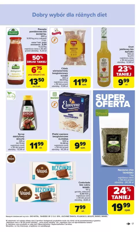 Carrefour Market - gazetka promocyjna Gazetka Carrefour Market od poniedziałku od poniedziałku 03.02 do soboty 08.02 - strona 17