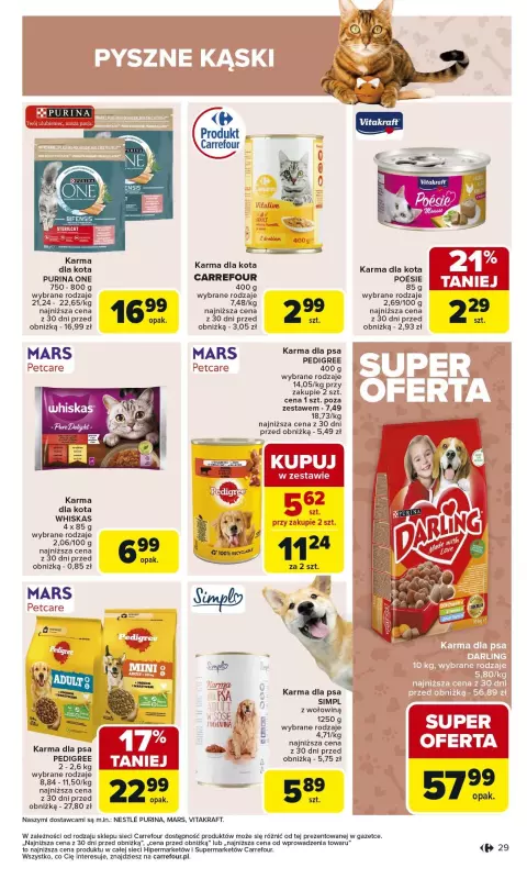 Carrefour Market - gazetka promocyjna Gazetka Carrefour Market od poniedziałku od poniedziałku 03.02 do soboty 08.02 - strona 29