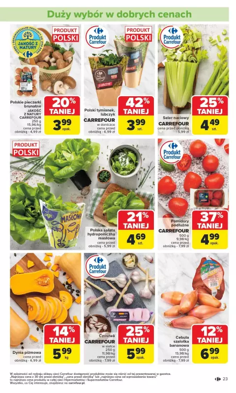 Carrefour Market - gazetka promocyjna Gazetka Carrefour Market od poniedziałku od poniedziałku 10.02 do soboty 15.02 - strona 23