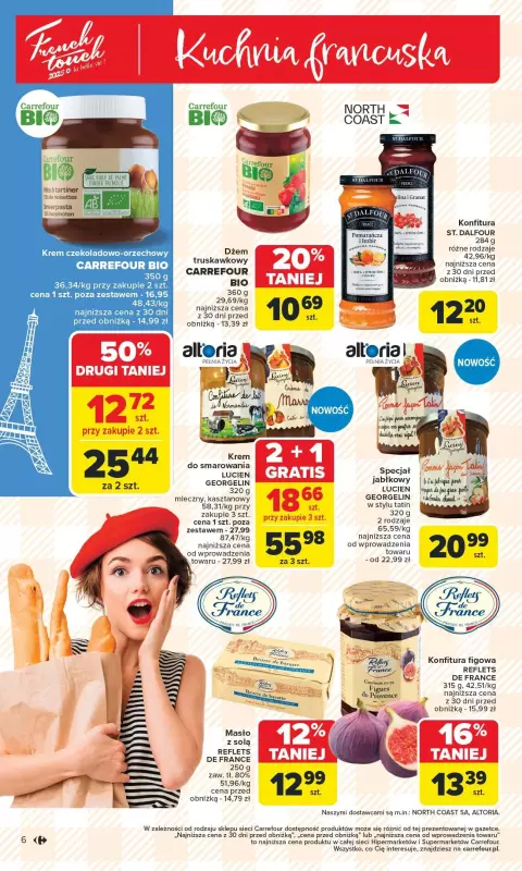 Carrefour Market - gazetka promocyjna Gazetka Carrefour Market od poniedziałku od poniedziałku 10.02 do soboty 15.02 - strona 6