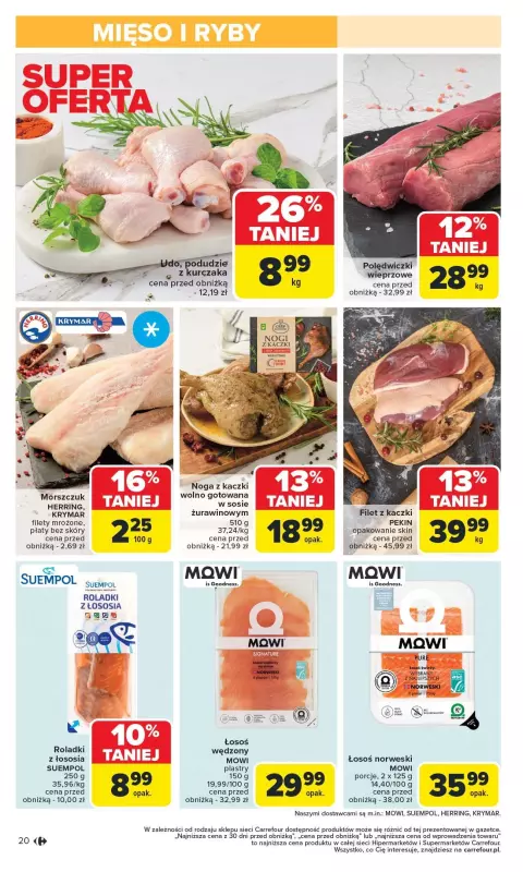 Carrefour Market - gazetka promocyjna Gazetka Carrefour Market od poniedziałku od poniedziałku 10.02 do soboty 15.02 - strona 20