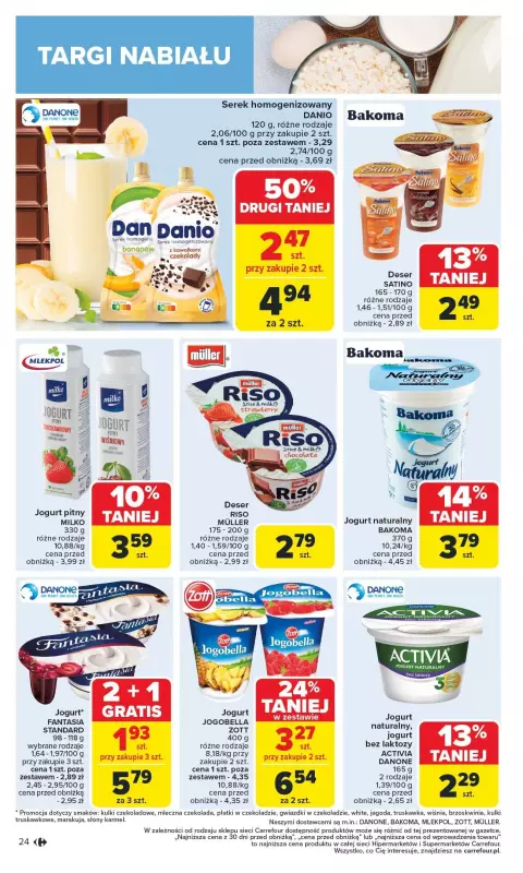 Carrefour Market - gazetka promocyjna Gazetka Carrefour Market od poniedziałku od poniedziałku 10.02 do soboty 15.02 - strona 24