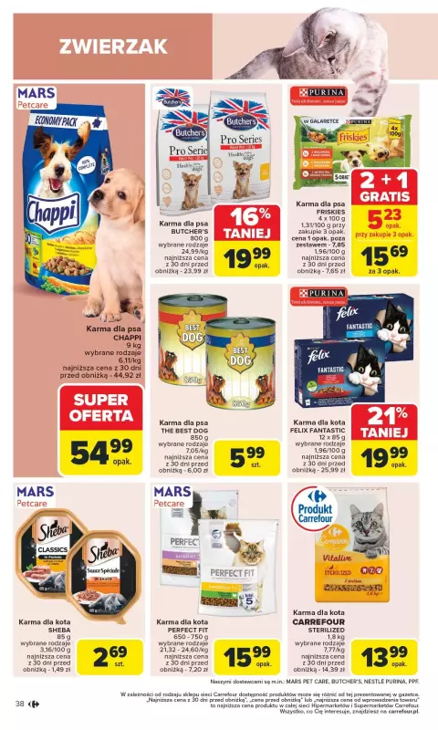 Carrefour Market - gazetka promocyjna Gazetka Carrefour Market od poniedziałku od poniedziałku 10.02 do soboty 15.02 - strona 38