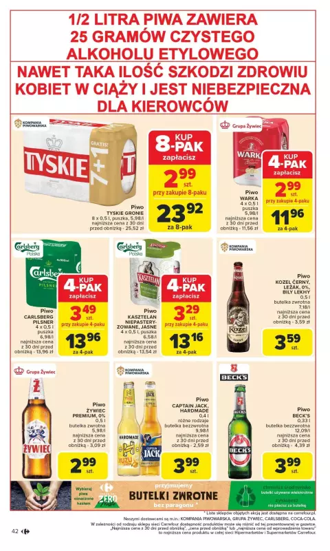 Carrefour Market - gazetka promocyjna Gazetka Carrefour Market od poniedziałku od poniedziałku 10.02 do soboty 15.02 - strona 42