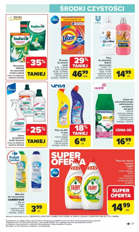 Carrefour Market - gazetka promocyjna Gazetka Carrefour Market od poniedziałku od poniedziałku 10.02 do soboty 15.02 - strona 37