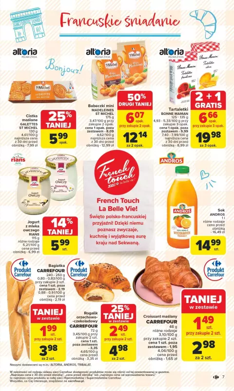 Carrefour Market - gazetka promocyjna Gazetka Carrefour Market od poniedziałku od poniedziałku 10.02 do soboty 15.02 - strona 7