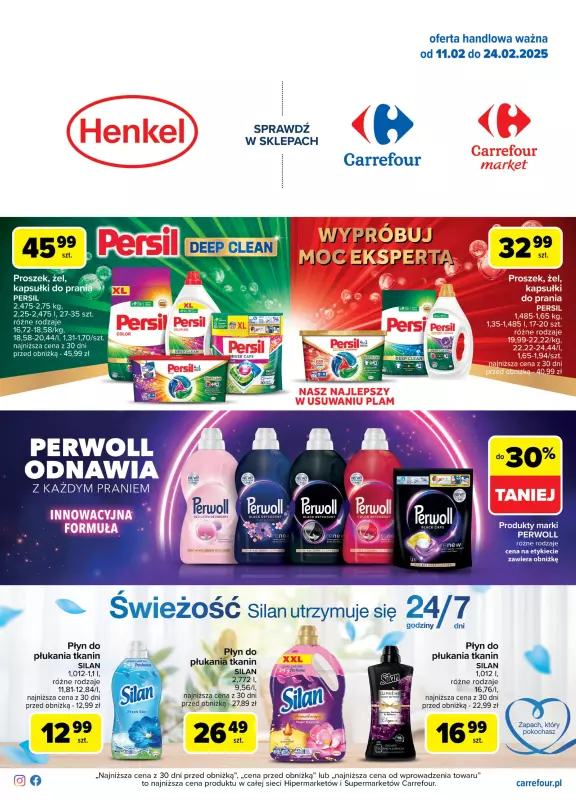 Carrefour Market - gazetka promocyjna Gazetka Moc eksperta  do poniedziałku 24.02