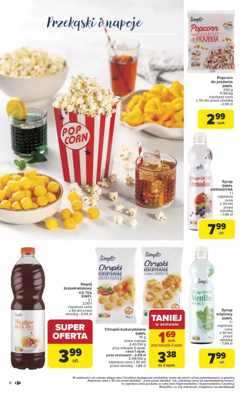 Carrefour Market - gazetka promocyjna Gazetka Stwórz swoje menu z Simpl  do soboty 01.03 - strona 6