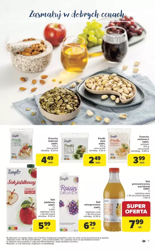 Carrefour Market - gazetka promocyjna Gazetka Stwórz swoje menu z Simpl  do soboty 01.03 - strona 7