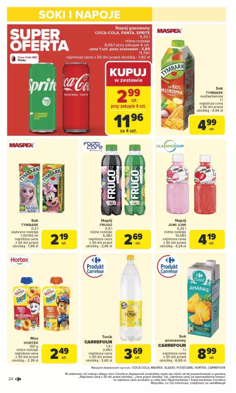 Carrefour Market - gazetka promocyjna Gazetka Carrefour Market od poniedziałku  do soboty 22.02 - strona 24