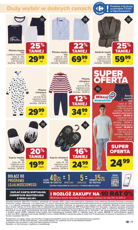 Carrefour Market - gazetka promocyjna Gazetka Carrefour Market od poniedziałku  do soboty 22.02 - strona 39