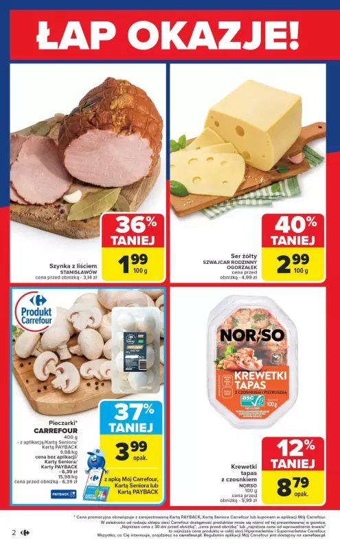 Carrefour Market - gazetka promocyjna Gazetka Łap okazje od czwartku!  do soboty 22.02 - strona 2