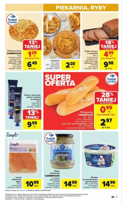 Carrefour Market - gazetka promocyjna Gazetka Carrefour Market od poniedziałku od poniedziałku 24.02 do soboty 01.03 - strona 9