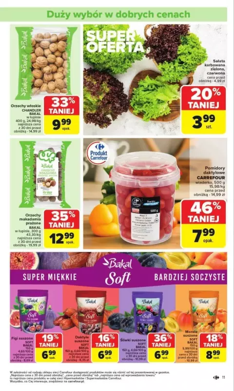 Carrefour Market - gazetka promocyjna Gazetka Carrefour Market od poniedziałku od poniedziałku 24.02 do soboty 01.03 - strona 11