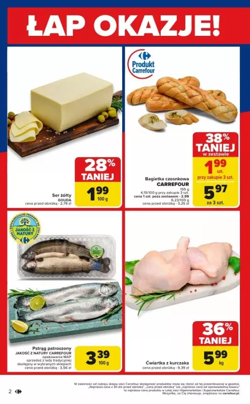 Carrefour Market - gazetka promocyjna Gazetka Łap okazje od czwartku! od czwartku 27.02 do soboty 01.03 - strona 2