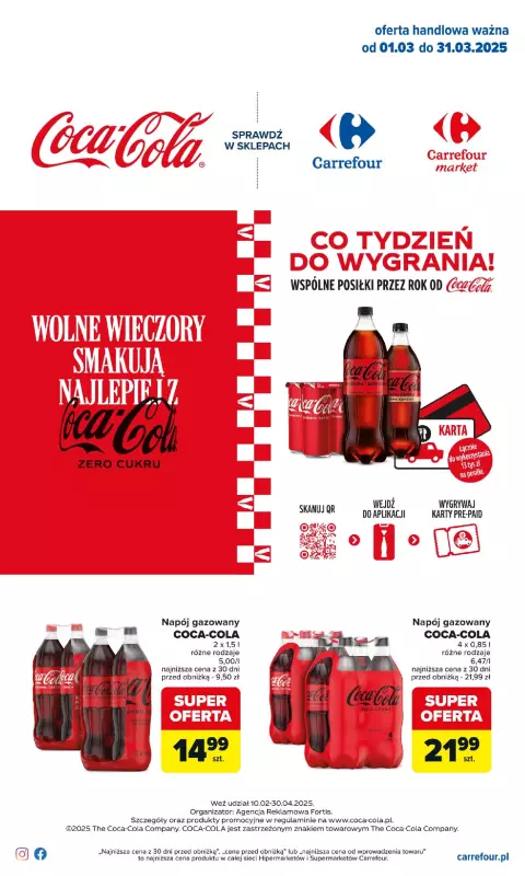 Carrefour Market - gazetka promocyjna Gazetka Odkryj połączenie smaków od poniedziałku 03.03 do poniedziałku 31.03