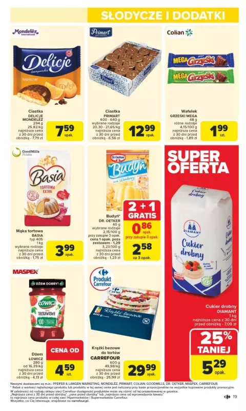 Carrefour Market - gazetka promocyjna Gazetka Carrefour Market od poniedziałku  do soboty 15.03 - strona 21