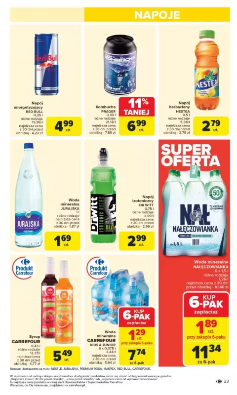 Carrefour Market - gazetka promocyjna Gazetka Carrefour Market od poniedziałku  do soboty 15.03 - strona 25