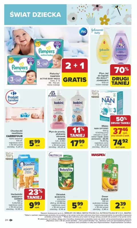 Carrefour Market - gazetka promocyjna Gazetka Carrefour Market od poniedziałku  do soboty 22.03 - strona 26