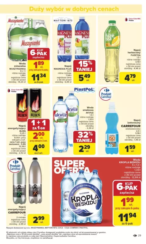 Carrefour Market - gazetka promocyjna Gazetka Carrefour Market od poniedziałku  do soboty 22.03 - strona 31