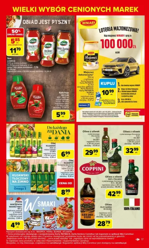 Carrefour Market - gazetka promocyjna Gazetka Łap markowe okazje od poniedziałku  do soboty 29.03 - strona 17